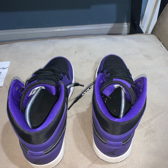 Air Jordan 1 Retro Mid Dark Concord 2014 - Picture 4 of 6